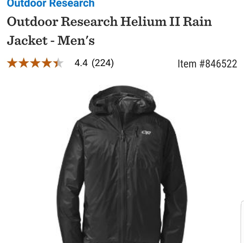 Outdoor Research Helium Jacket